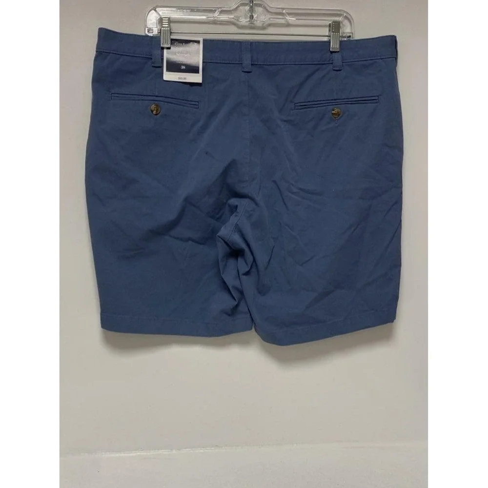 Club Room Mens Blue Chino Shorts NWT SZ 38 W